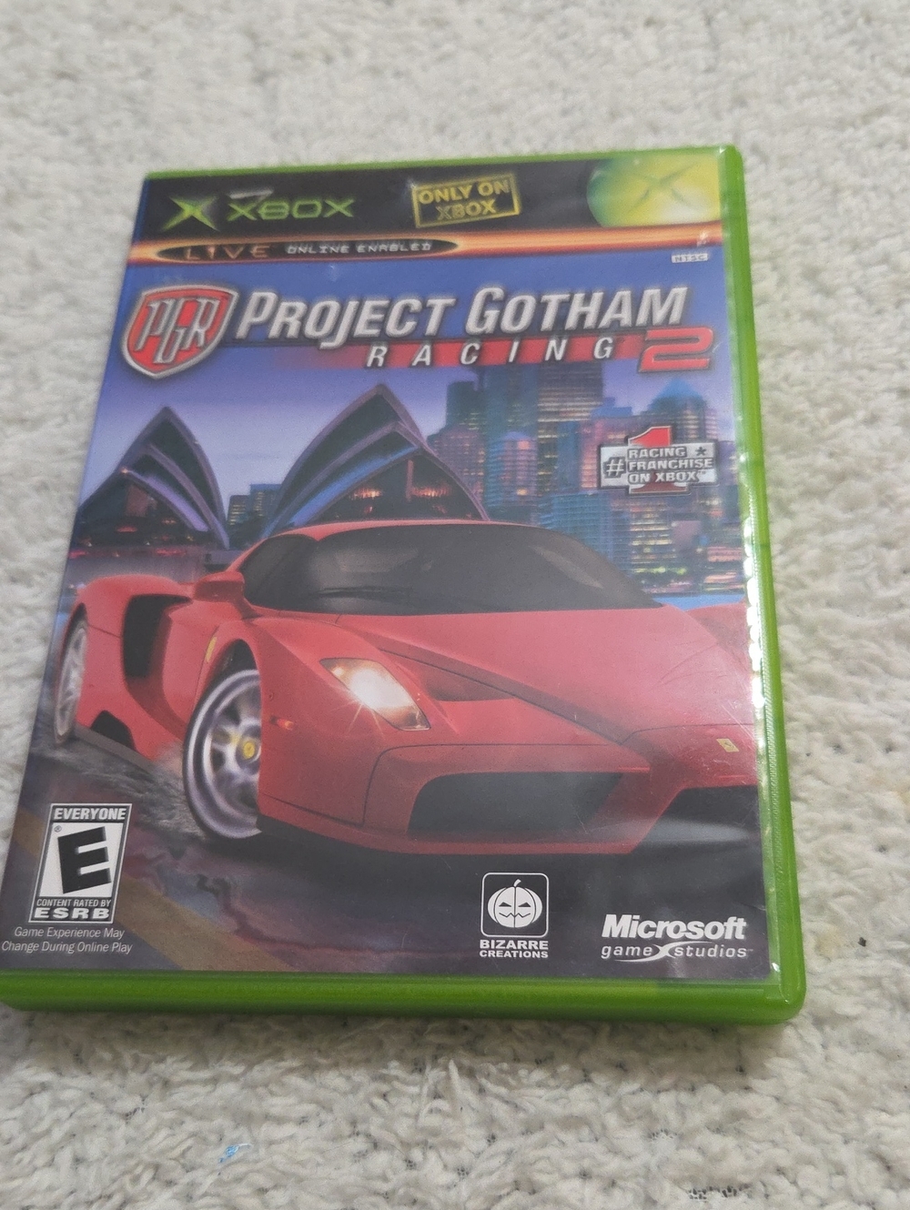 XBOX PROJECT GOTHAM RACING 2 VIDEO GAME